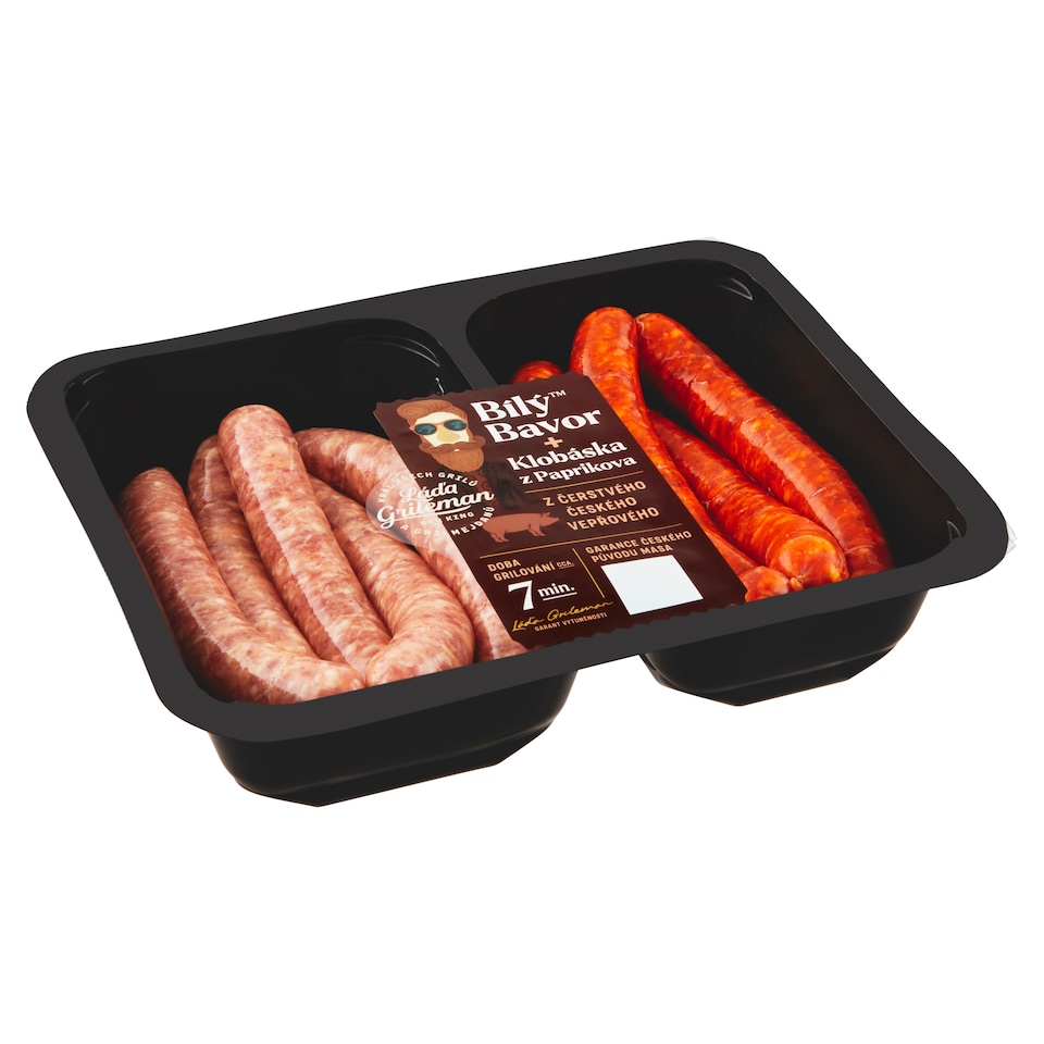 Gril Mix Pepper Sausage + White Bavarian Sausage 0.500kg