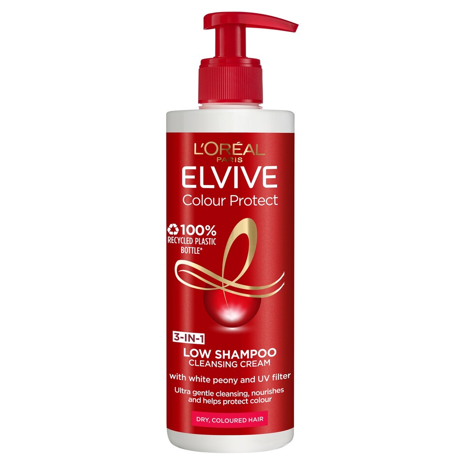 image 1 of L'oreal Elvive Low Shampoo Colour Prot400ml