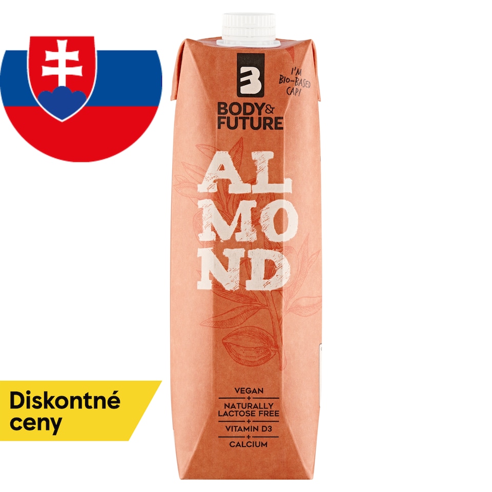 image 1 of Body&Future Almond Drink with Vitamin D3 and Calcium 1 L