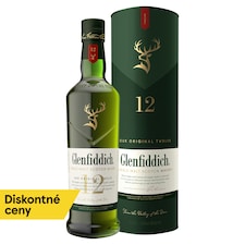 Glenfiddich Single Malt Scotch Whisky 12-ročná 700 ml