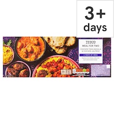 Tesco Chicken Tikka Masala & Chicken Jalfrezi Meal For Two 1.197Kg