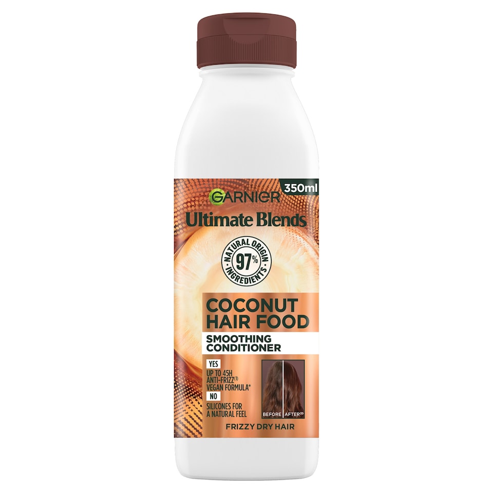 image 1 of Garnier Ultimate Blends Hair Food Coconut & Macadamia Conditioner 350ml