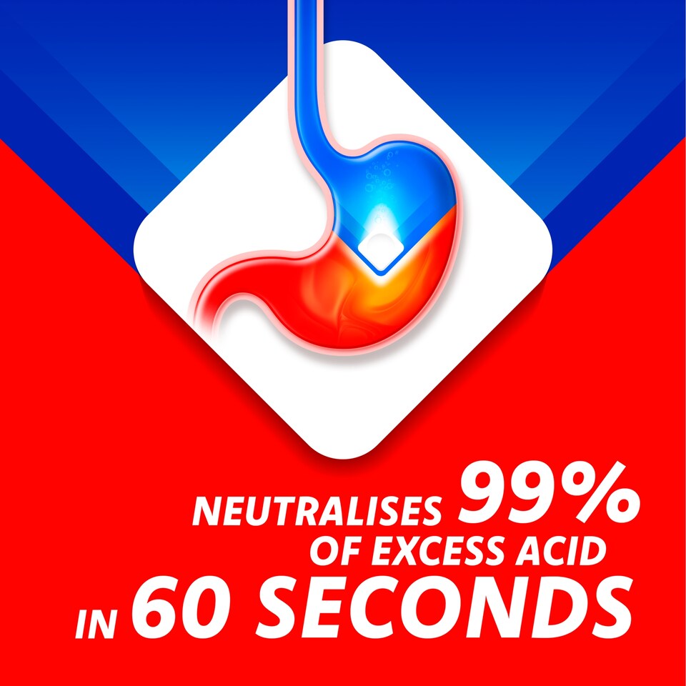 image 1 of Rennie Heartburn & Indigestion Chewable Tablets - Sugar Free 48s