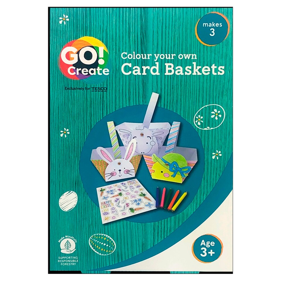 Go Create Create Your Own Card Baskets