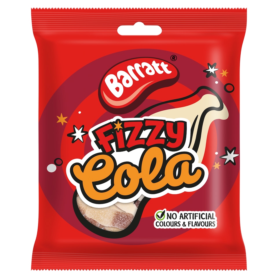 Barratt Fizzy Cola Bottles 140g