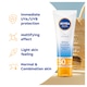 image 2 of NIVEA SUN UV Face Shine Control Sun Cream SPF 50 50ml
