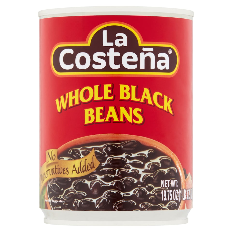 La Costena Whole Black Beans 560G