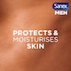image 5 of Sanex Men Skin Health Sensitive Care 6 in 1 Shower Gel 400ml