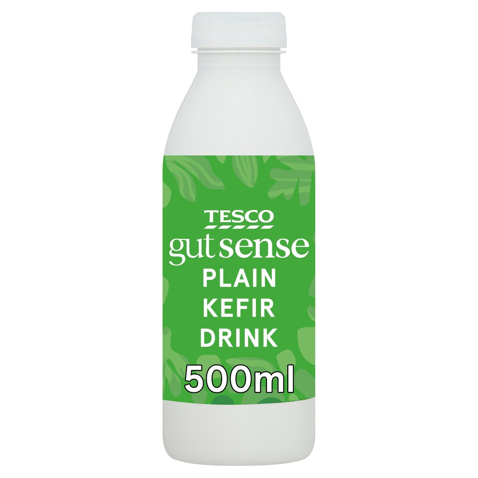 Tesco Gut Sense Plain Kefir Drink 500ml