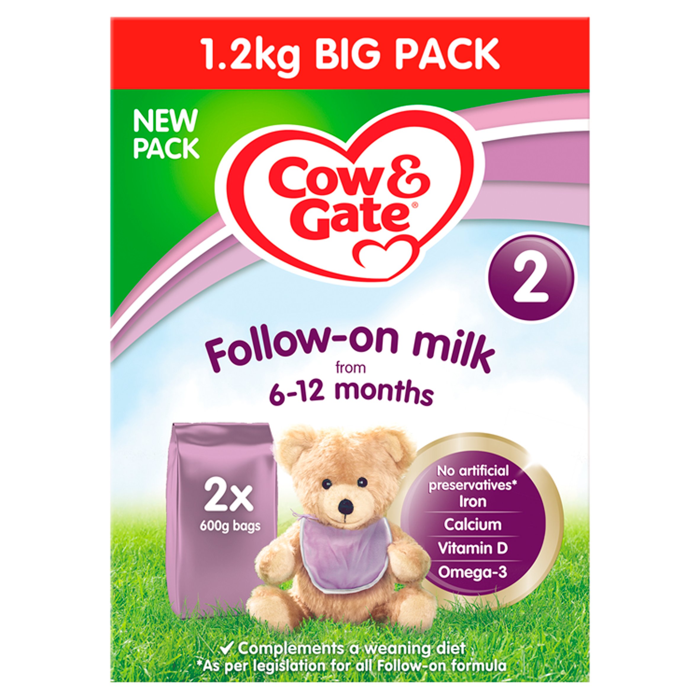 tesco cow and gate formula