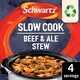 image 1 of Schwartz Slow Cook Beef & Ale Stew Recipe Mix 38g