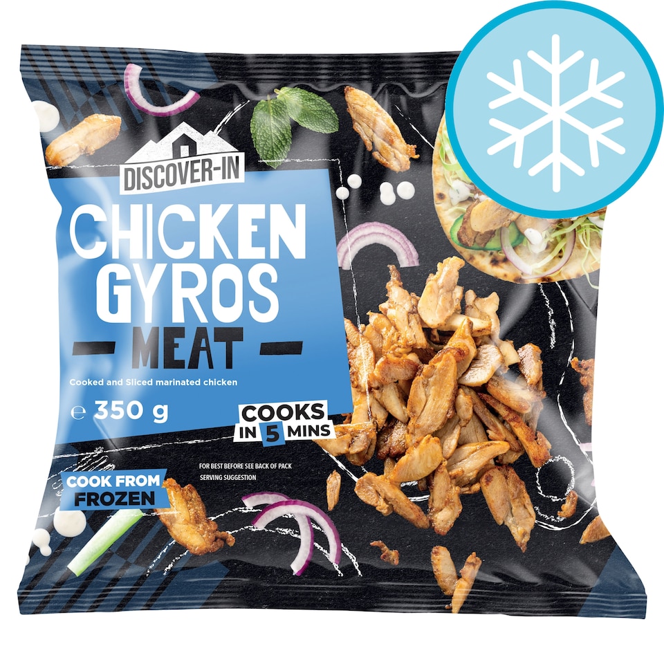 DISCOVER-IN Chicken Gyros Meat 350g