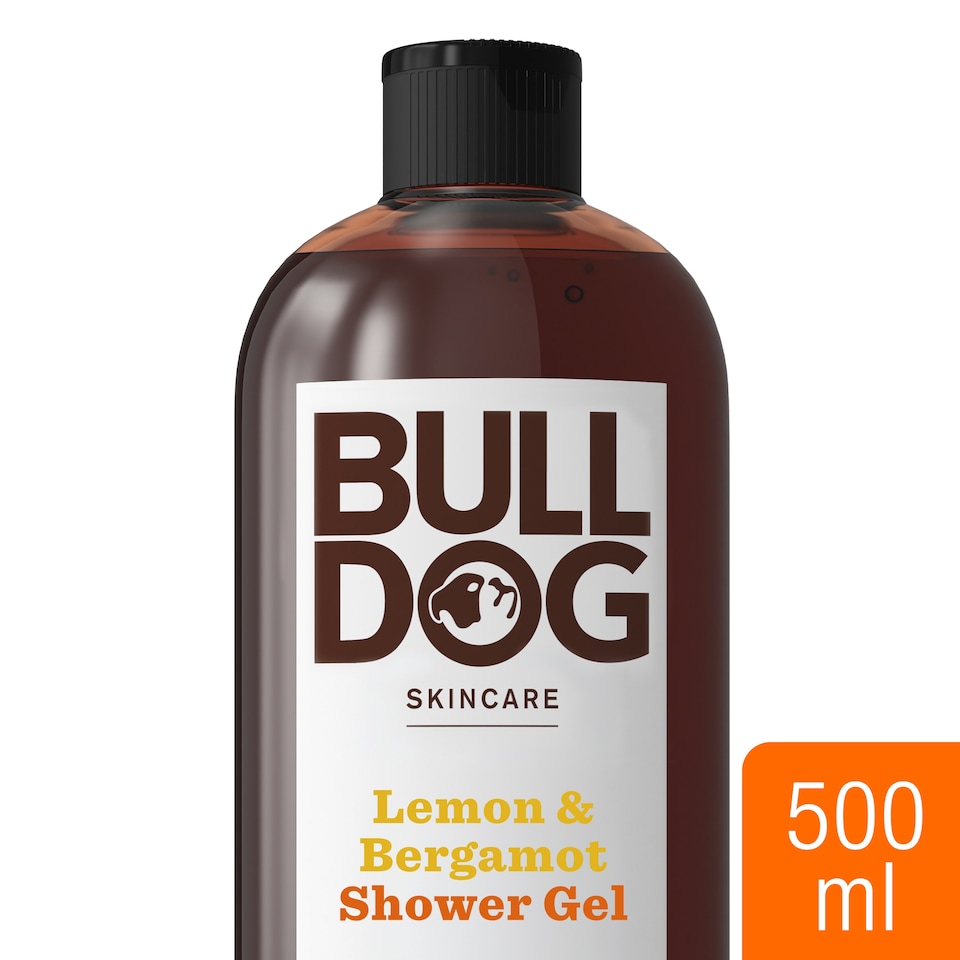 Bulldog Skincare Lemon & Bergamot Men's Shower Gel 500ml