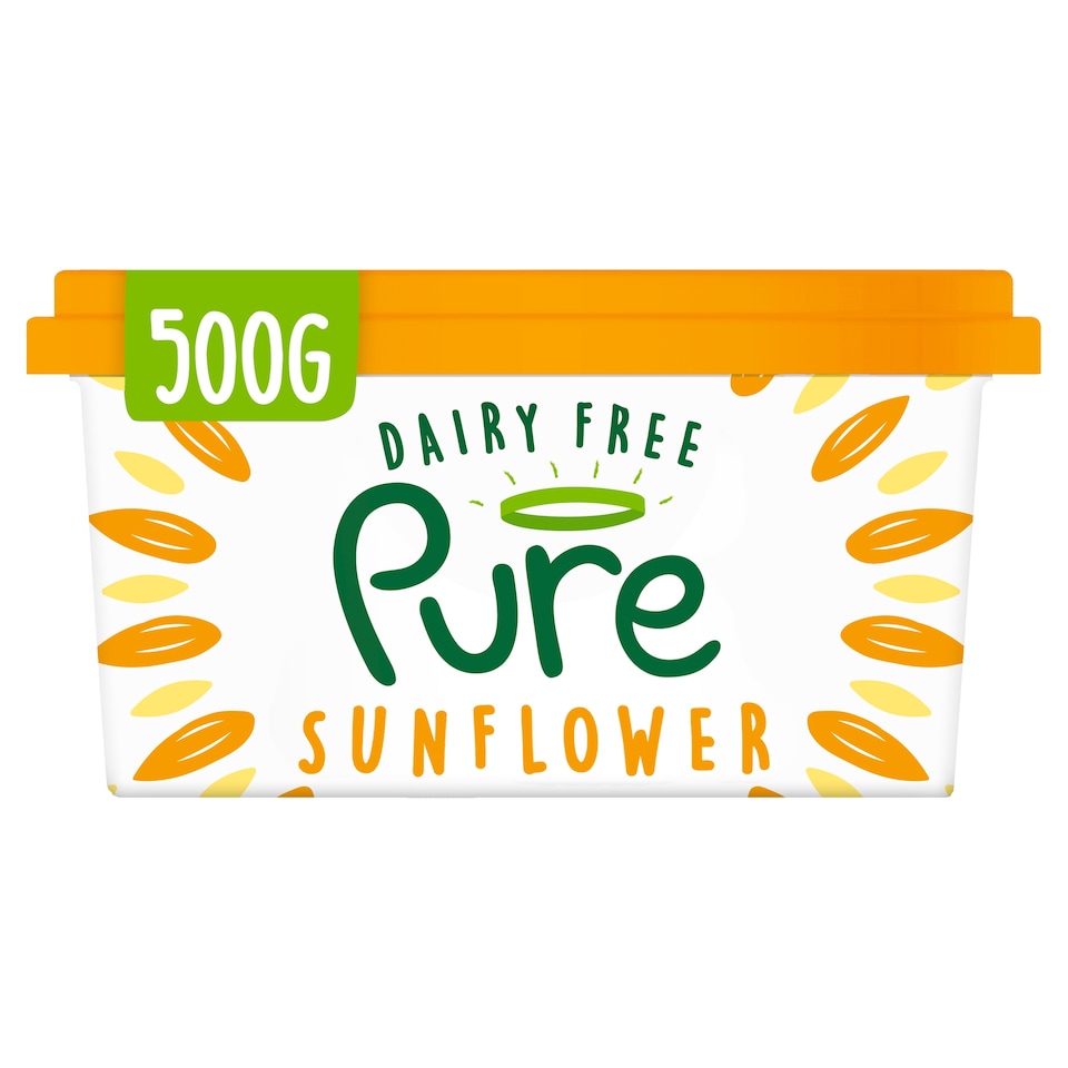 image 1 of Pure Dairy Free Sunflower Spread 500G
