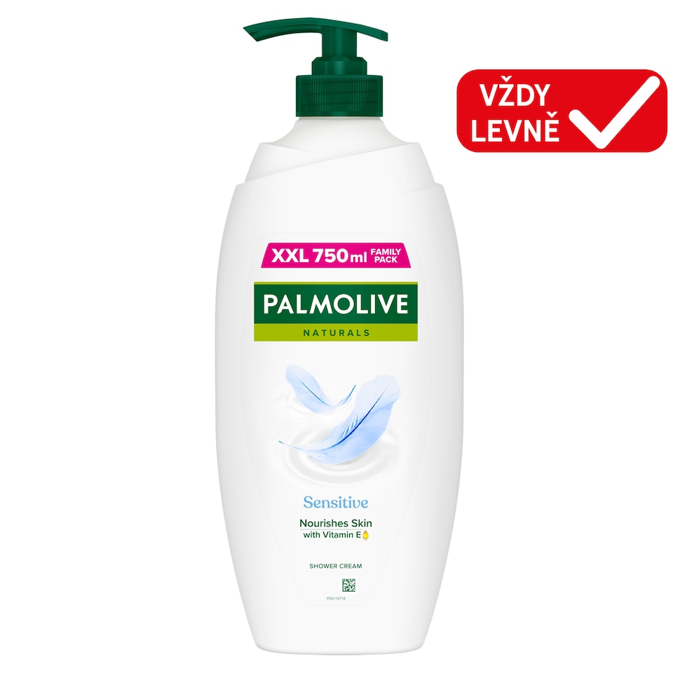 Obrázek 1 pro produkt Palmolive Naturals Sensitive Sprchový Krém 750 ml