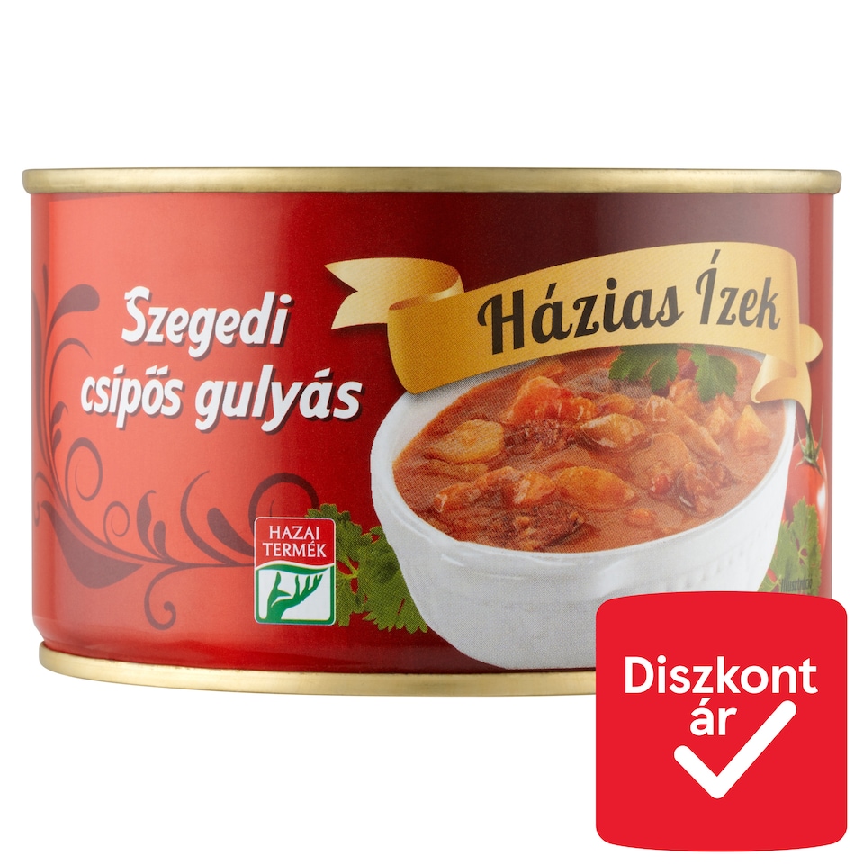 Házias Ízek szegedi csípős gulyás 400 g  1. kép