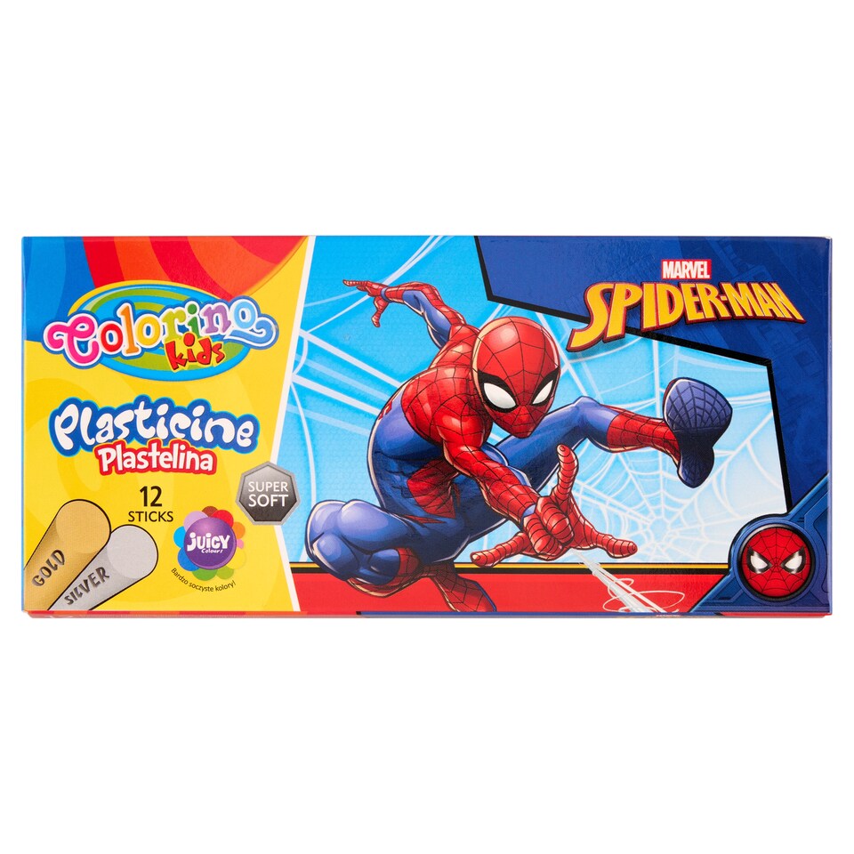 Colorino Kids Marvel Spider-Man gyurma 12 db