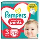 obrázok 1 z Pampers Active Baby plienkové nohavičky veľkosť 3, 56 plienok, 6kg-11kg