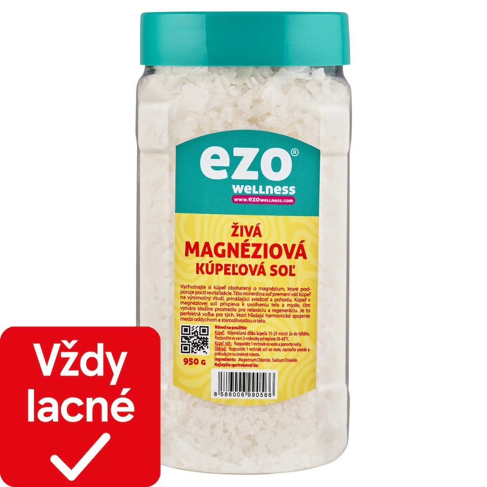 image 1 of Ezo Wellness Live Magnesium Bath Salt 950 g