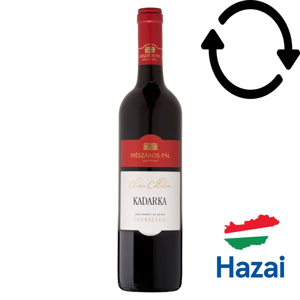 Mészáros Pál Classic Collection Szekszárdi Kadarka száraz vörösbor 12,5% 0,75 l