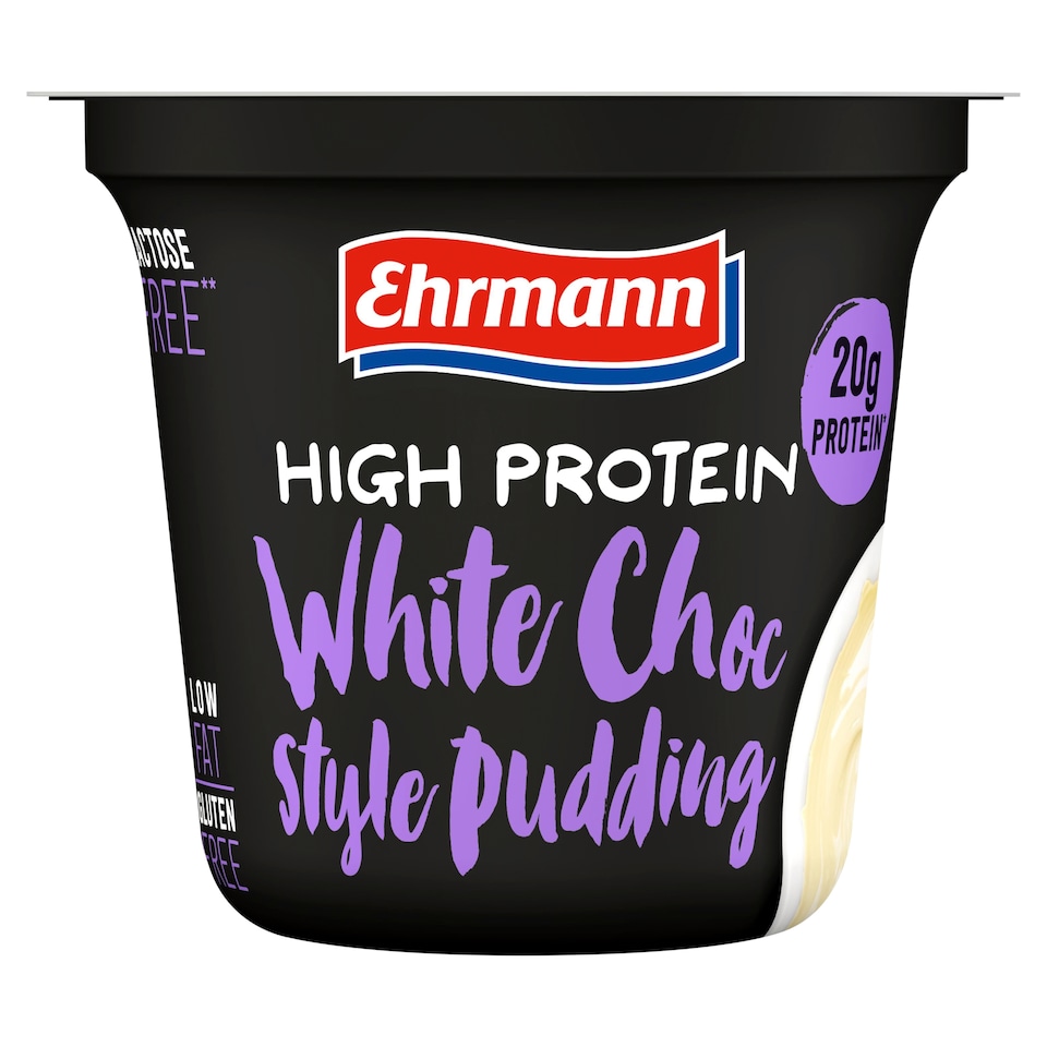 image 1 of Ehrmann High Protein White Choc Style Pudding 200 g