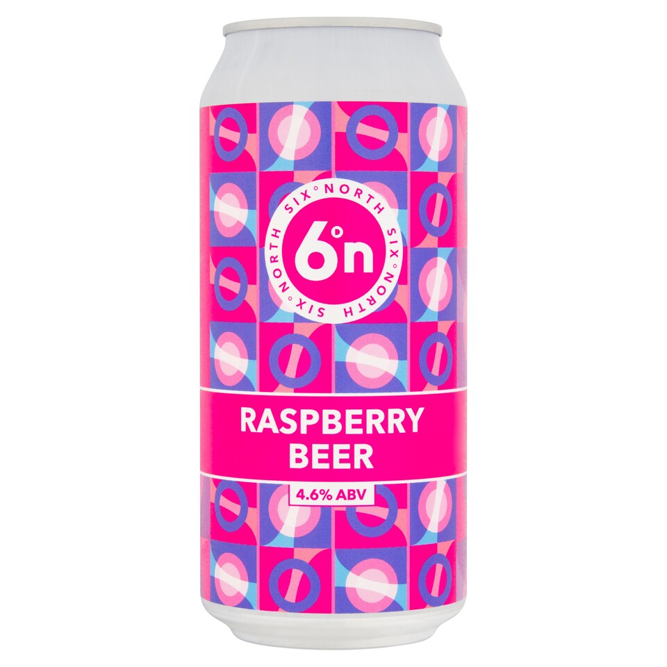 Six Degrees North Framboise Raspberry Beer 440ml