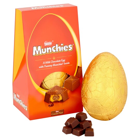 image 1 of MUNCHIES LARGE EASTER EGG 252G