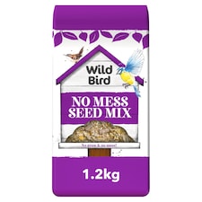 Wild Bird No Mess Seed Mix Bird Food 1.2kg