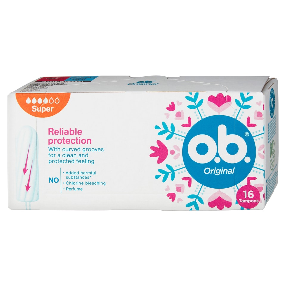 Obrázek 1 pro produkt O.B. Original Super tampony 16 ks