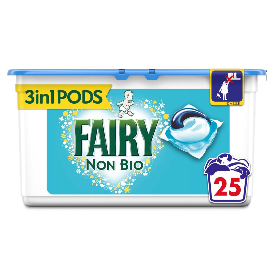 image 1 of Fairy Non Bio. Pods 27 Washes