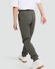 image 4 of F&F Boys Textured Drawstring Cuffed Joggers in Grey