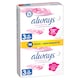 image 1 of Always Sensitive Night Ultra (Size 3) Sanitary Towels  Wings 14 Pads