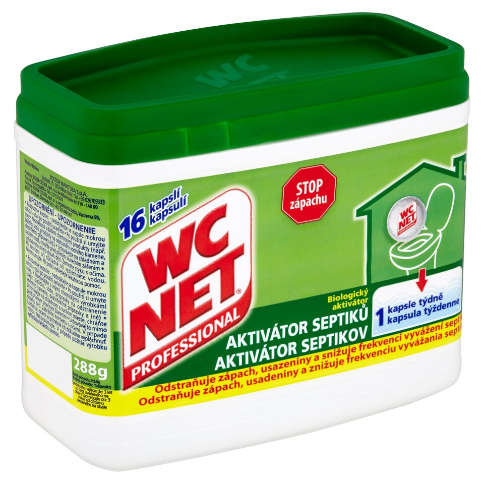 image 1 of WC Net Professional Activator Septic Tanks 16 Capsules 288g