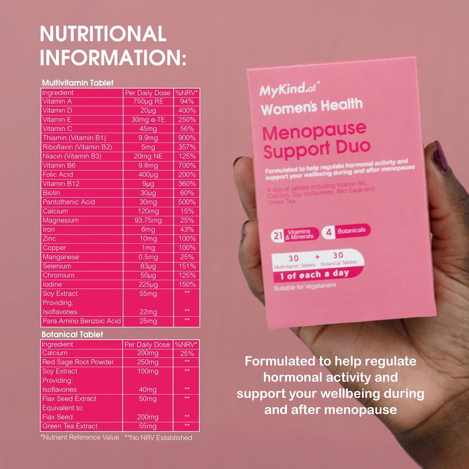 image 1 of MyKind.of Menopause Support Duo  30+30 Tablets