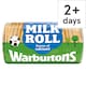 image 1 of Warburtons Milk Roll Soft White Bread 400g