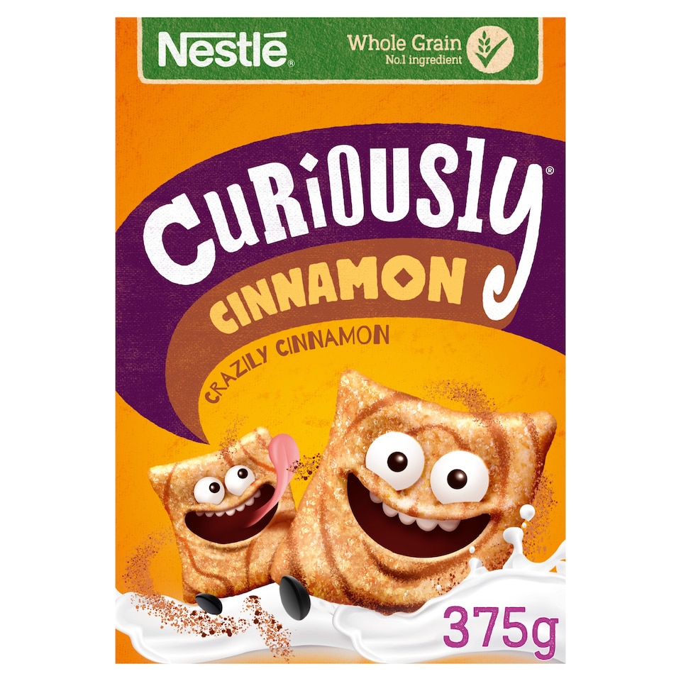 image 1 of Nestlé Curiously Cinnamon Cereal 375g
