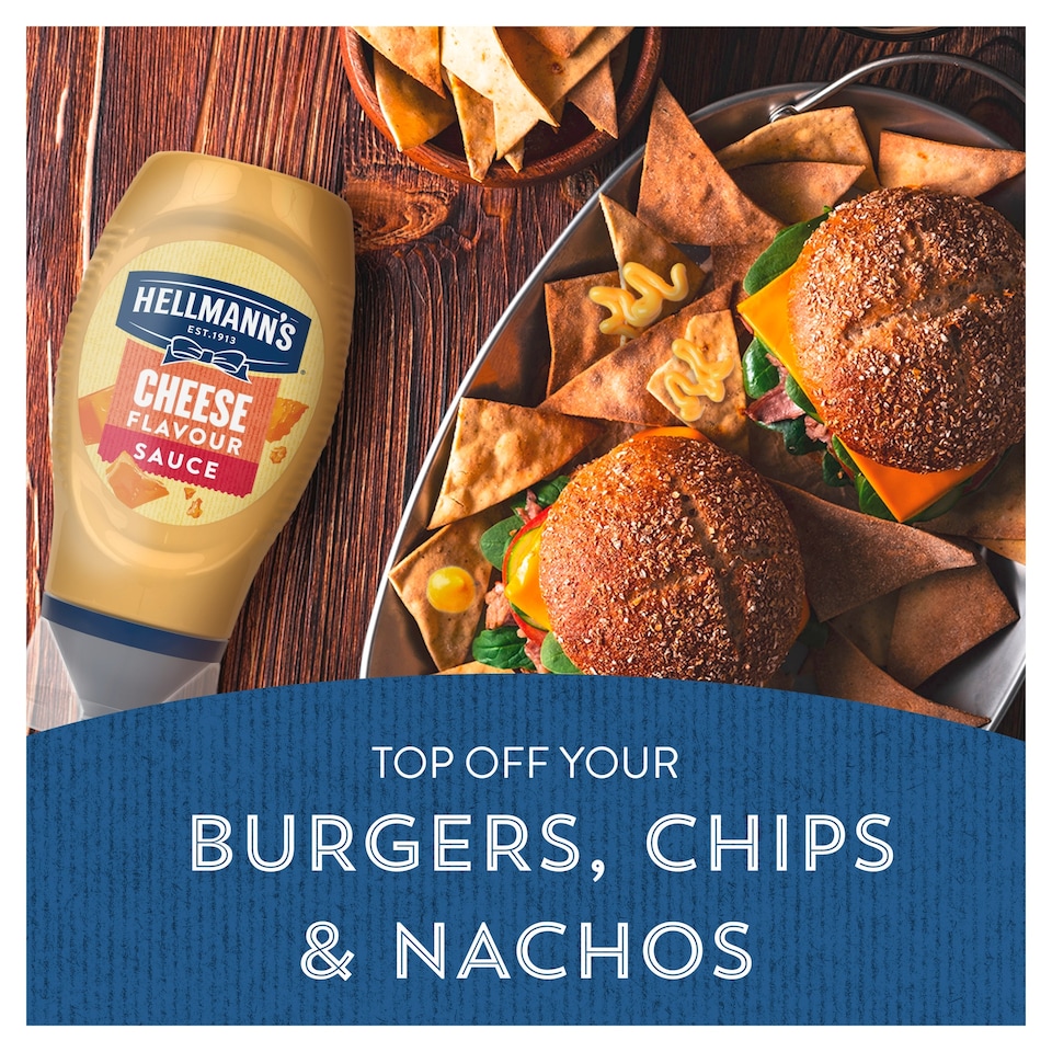 image 1 of Hellmann's Cheese Sauce Squeezy 250ml