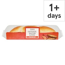 Tesco Sausage Bacon & Egg Sub