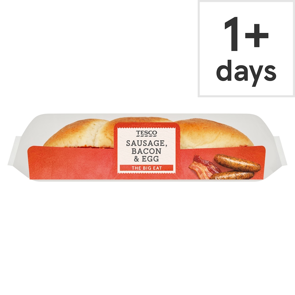 Tesco Sausage Bacon & Egg Sub