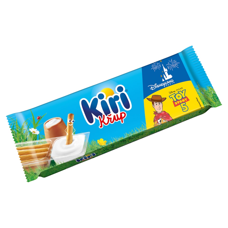 Kiri Křup Spreadable Processed Cheese and Durable Sticks 35 g