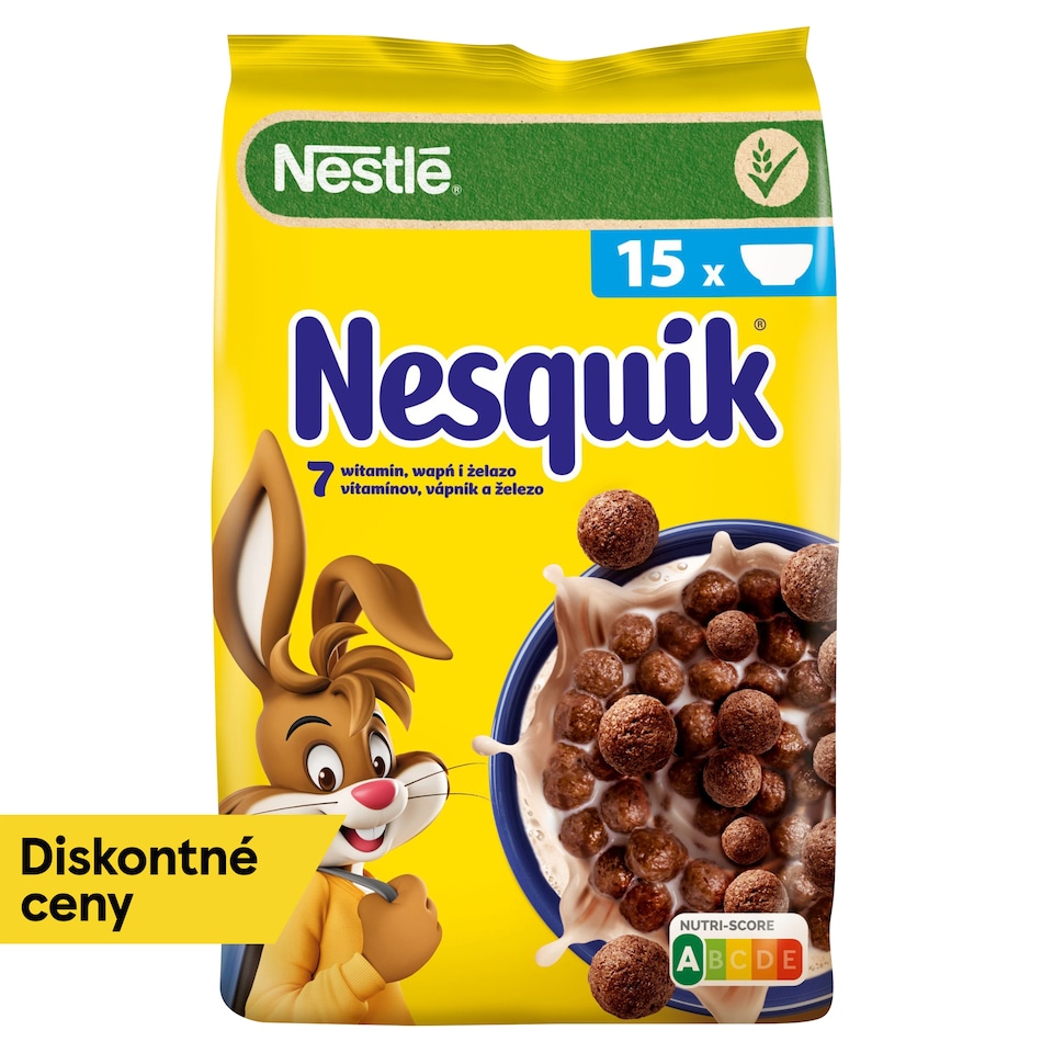NESTLÉ NESQUIK cereálie 450 g