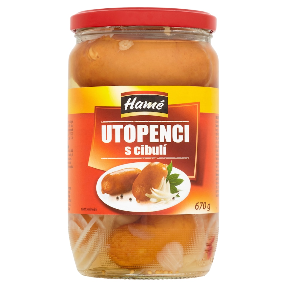 image 1 of Hamé Pickled Sausages with Onion 670 g
