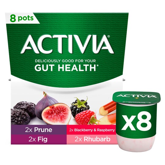 image 1 of Activia Health Fruit Yogurt 8 X 120G