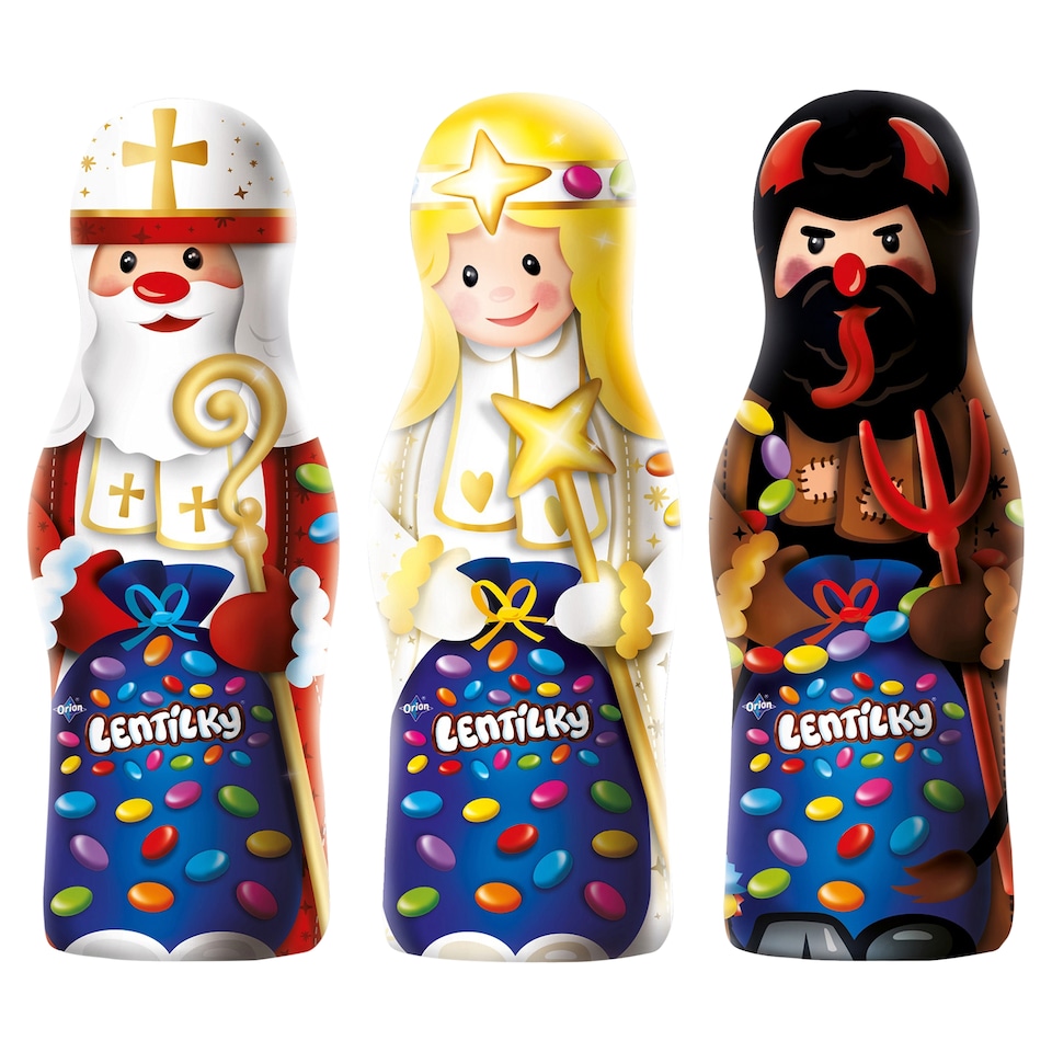 image 1 of ORION LENTILKS St. Nicholas, Devil and Angel 52 g