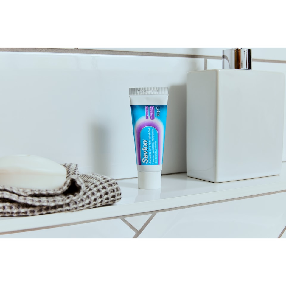image 1 of Savlon Antiseptic and Pain Relief Gel 20g