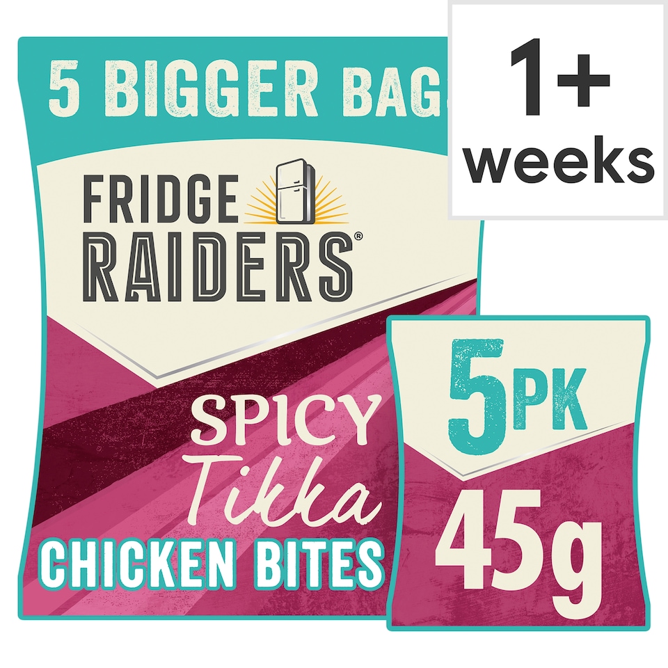  Fridge Raiders Spicy Tikka Chicken Bites 5x45g