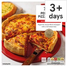 Tesco Pepperoni Pizza Quiche 400g