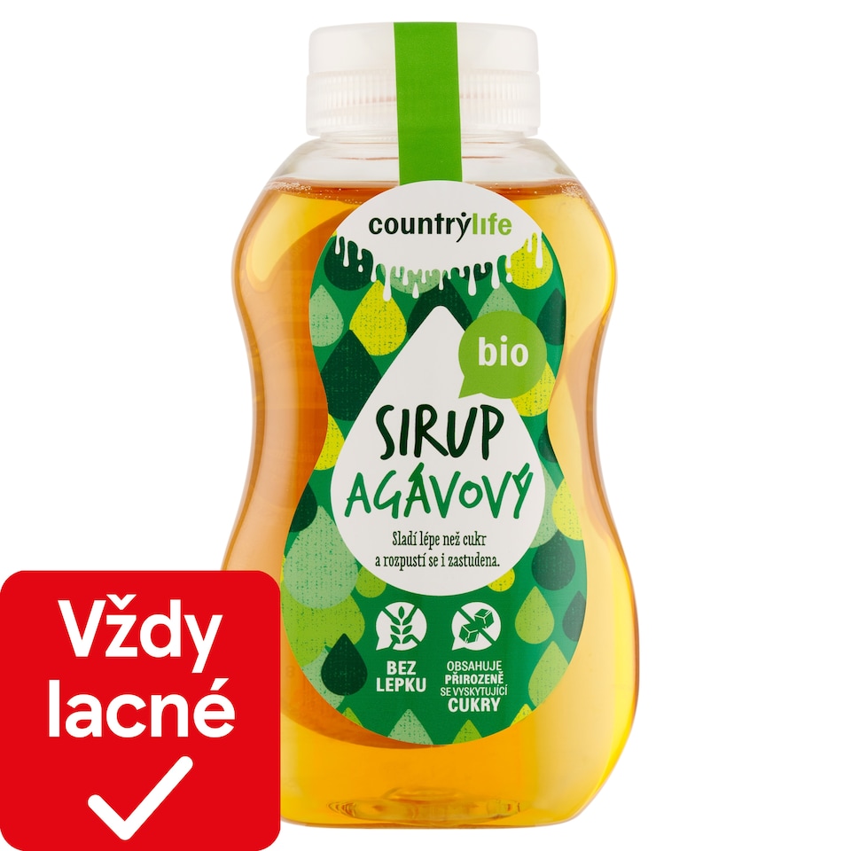 obrázok 1 z Country Life Bio sirup agávový 345 g