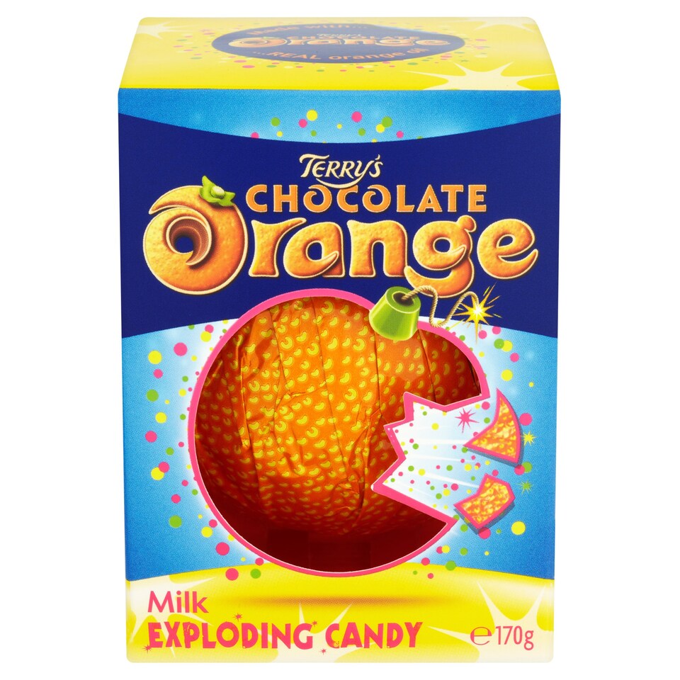image 1 of Terry's Chocolate Orange Popping Ball 170G