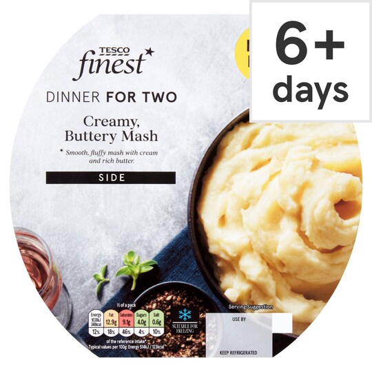 Tesco Finest Creamy Mash Meal Deal 450G Tesco Groceries